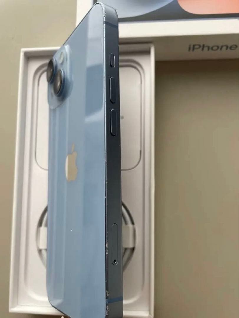 Apple iPhone 14 本体 ブルー SIMフリー残債なし128GB