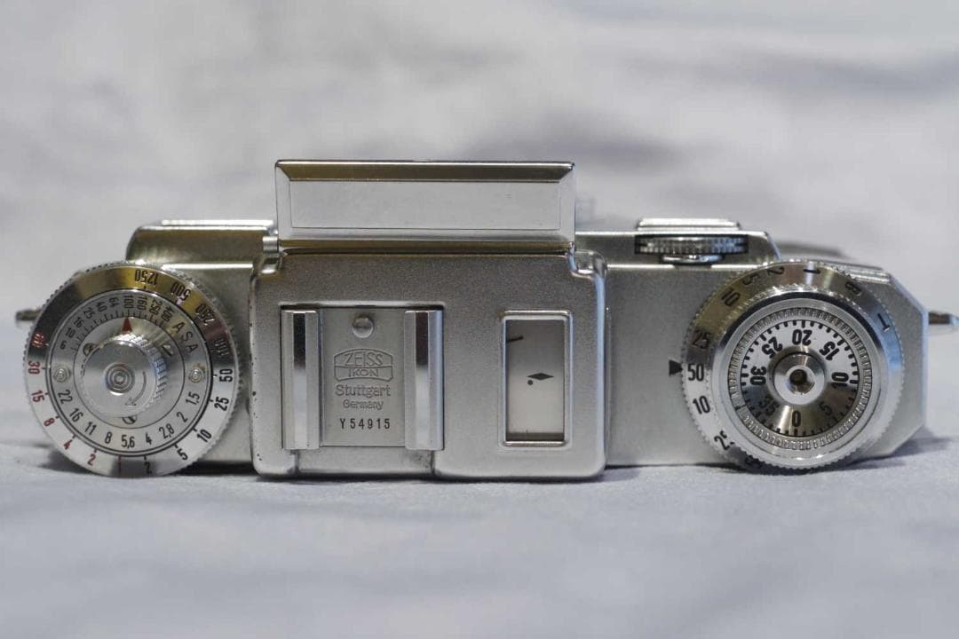 コンタックスⅢa ブラックダイヤル　露出計正常　動作確認・試写済み