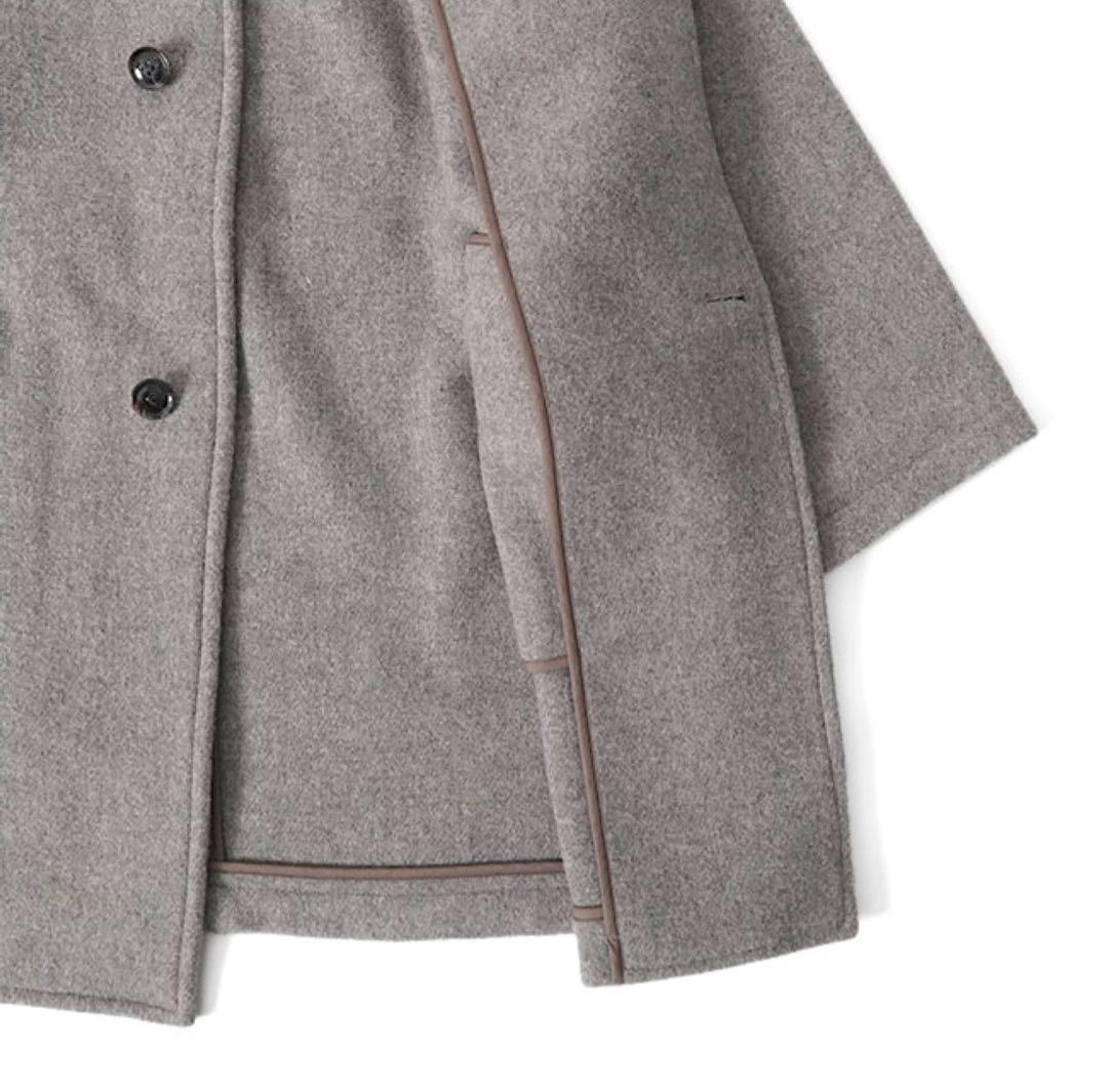 《8日限定お値下げ》DANTON ライトパイル ウールモッサ カラーレスコート
