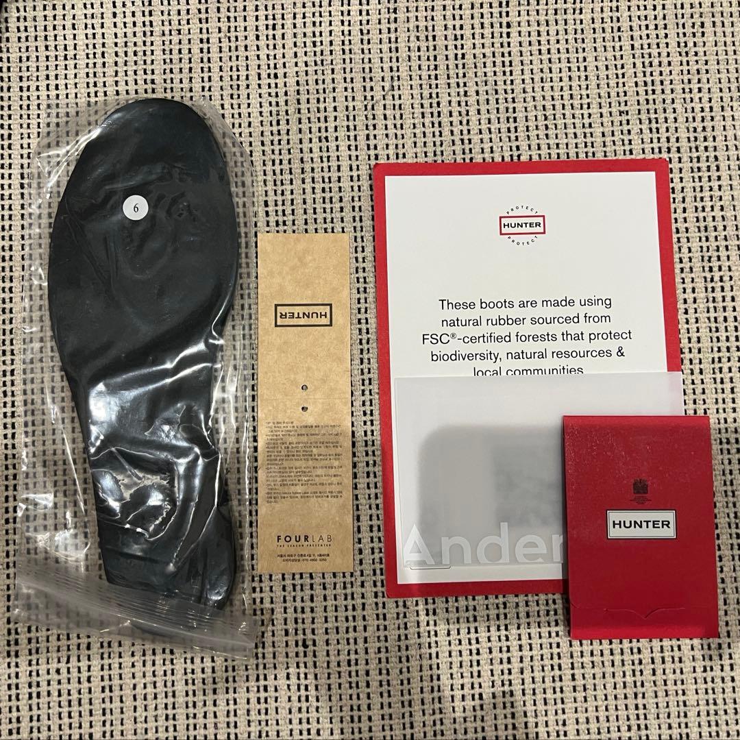 HUNTER ADSB ANDERSSON BELL レインブーツ