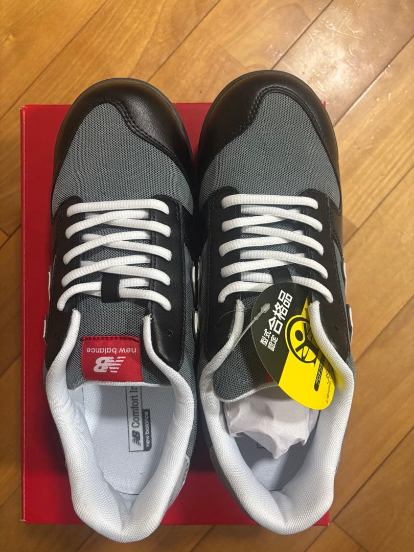 New Balance 安全靴 ブラック/グレー25.5㎝ 未使用