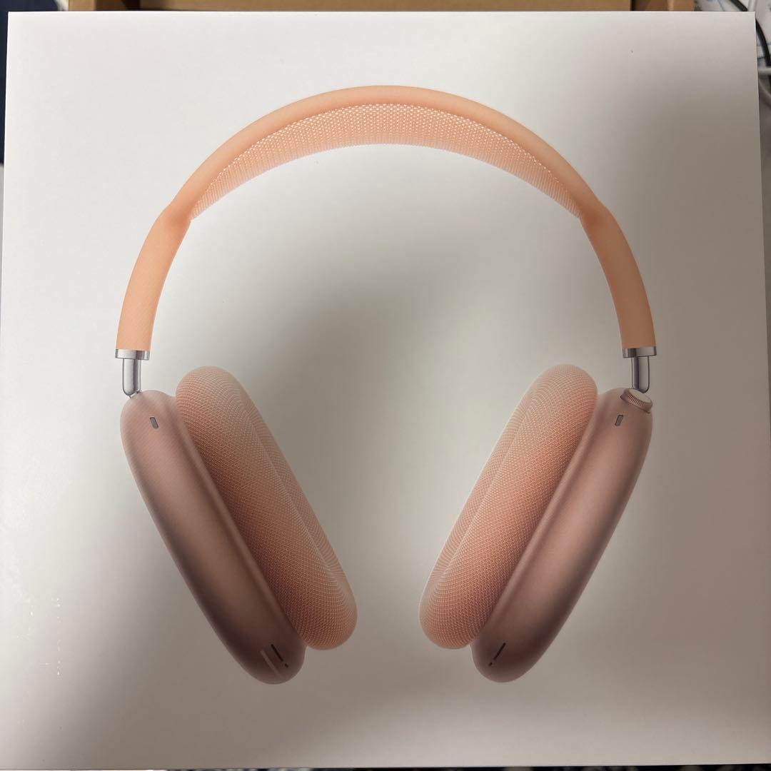 AirPods max 2024年モデル オレンジ 1度のみ使用 最終値下げ