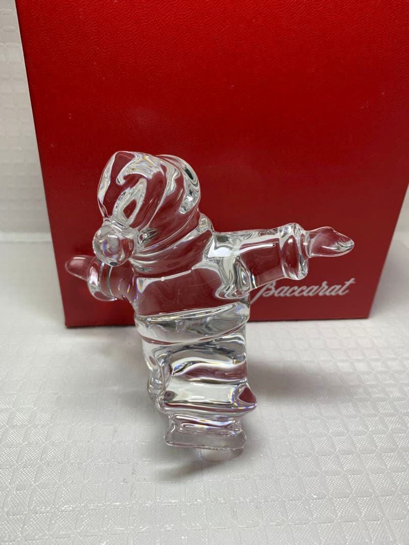 美品　バカラ　スノーマン　箱付き