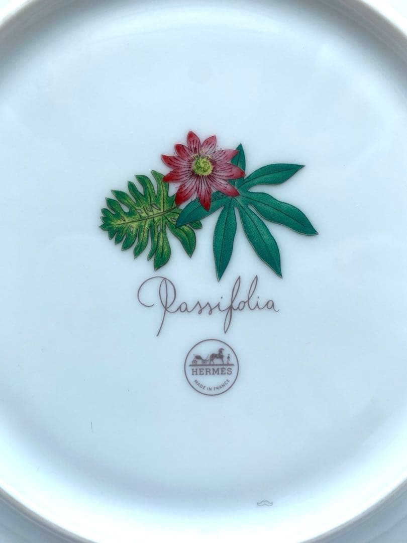 エルメス デザートプレート パシフォリア グリーン