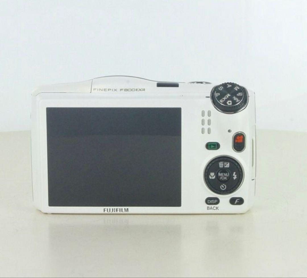 FUJIFILM F800EXR 20倍ズーム ホワイト