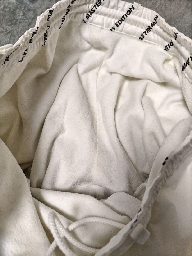 マスターバニー　2WAY ナイロン ウルトラ ストレッチ タフタ パンツ　白黒