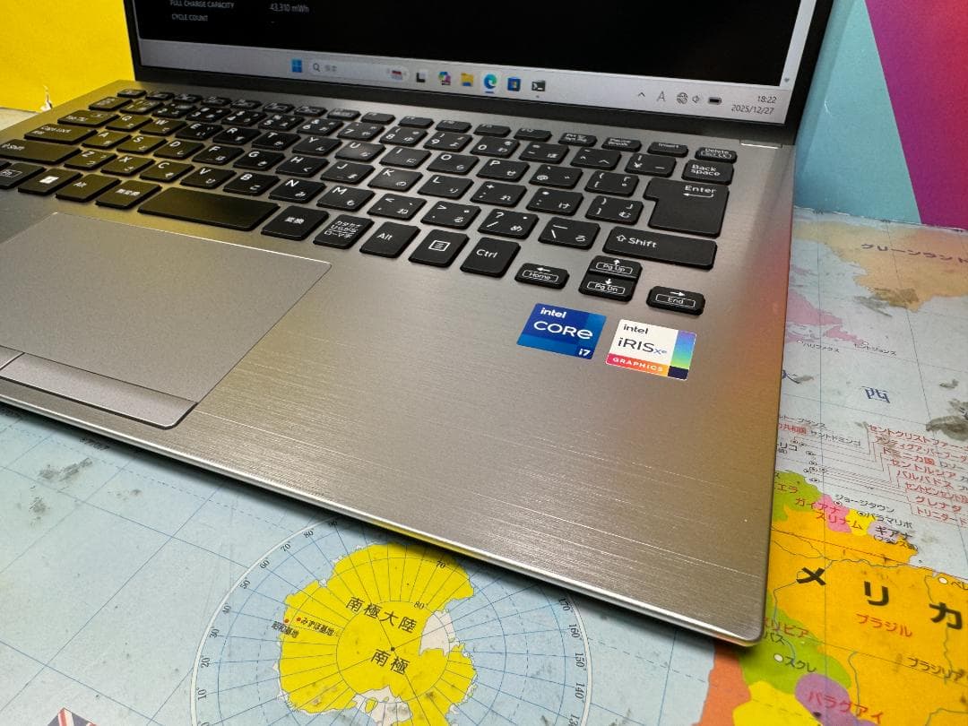 美品 i7・ 32GB・2TB ソニー VAIO VJPK21 ノートPC 軽量