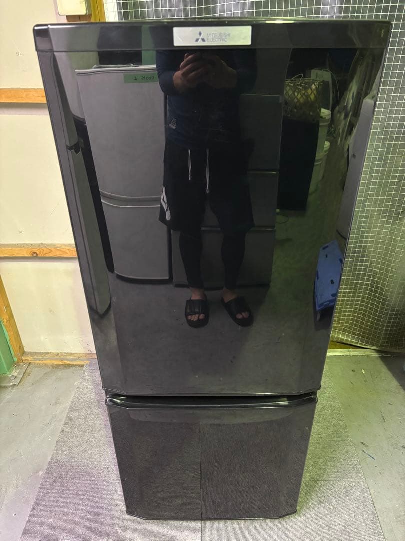 【✨配送設置無料！】00016 三菱 146ℓ冷蔵庫