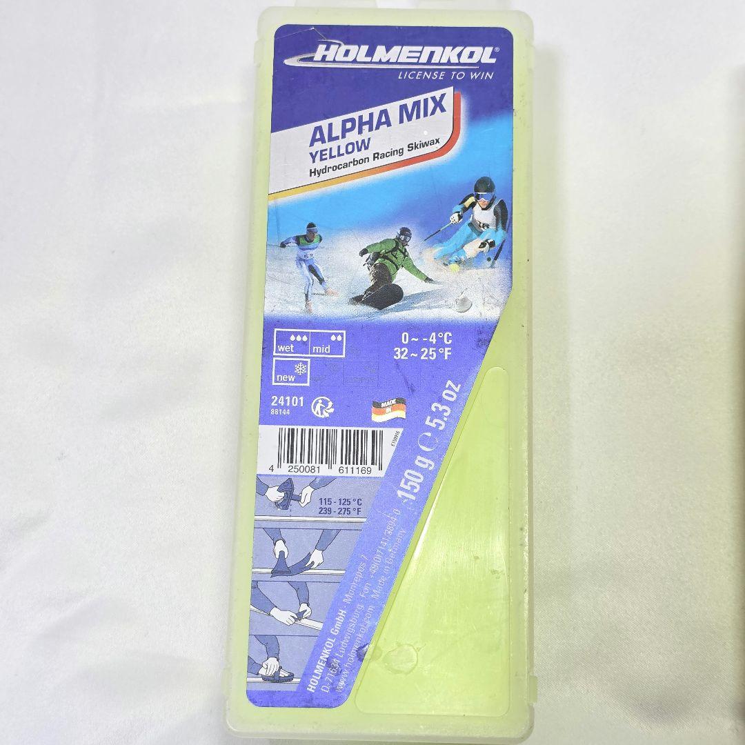 【専用出品】ALPHA MIX YELLOW 150g×3 スキーワックス