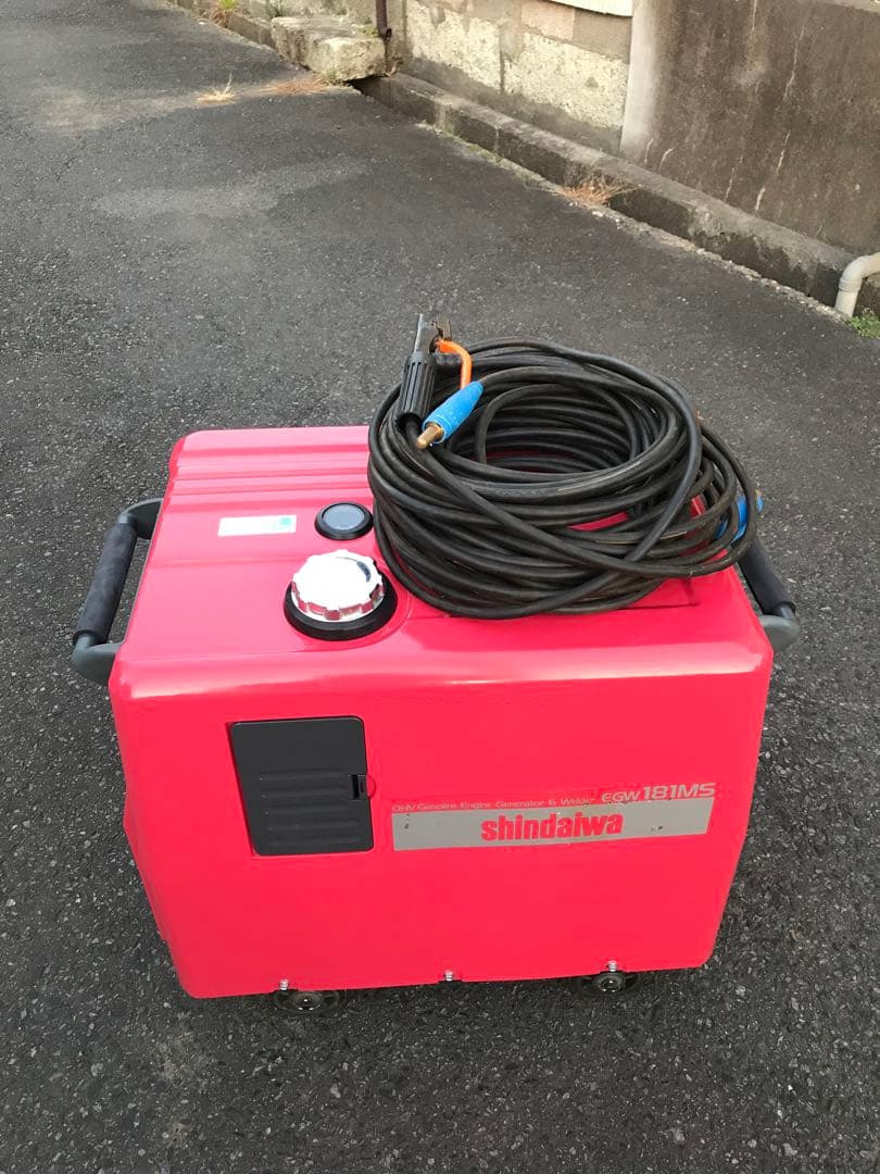新ダイワ EGW 181MS ポータブル発電機溶接機￼