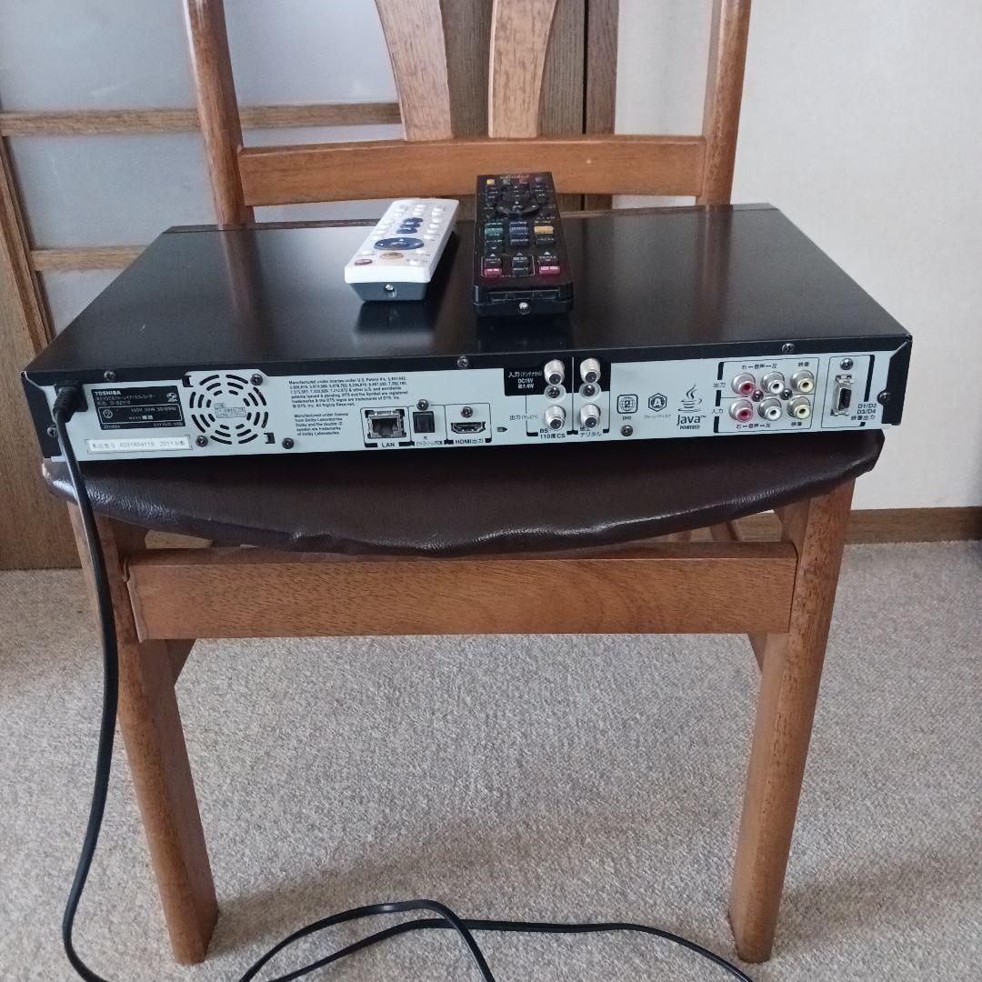 TOSHIBA ブルーレイレコーダー　　 D-BZ510 稼働品　W録