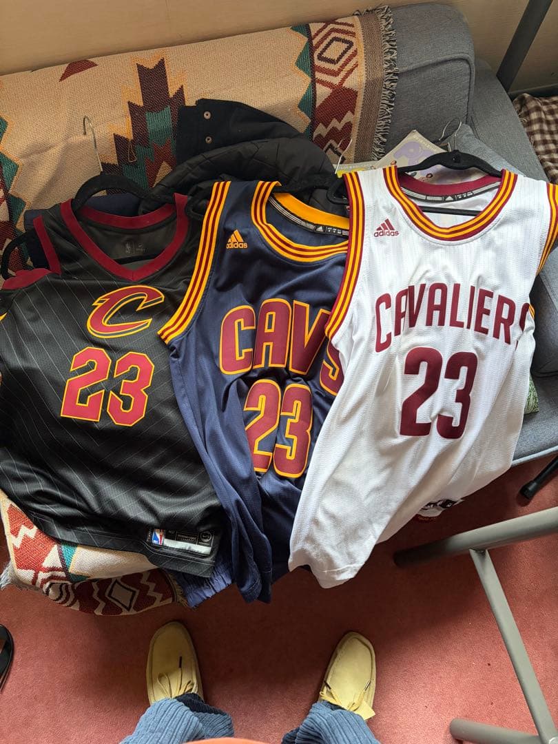 レブロン　ユニフォーム　23 3枚セット