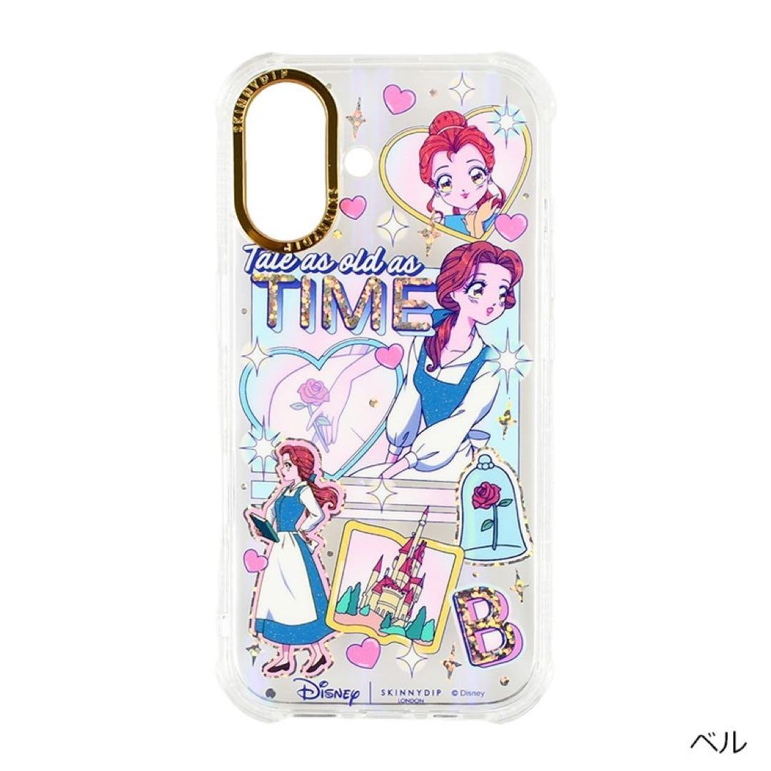 スキニーディップ　プラザ先行　ディズニープリンセス　ベル　iPhone16