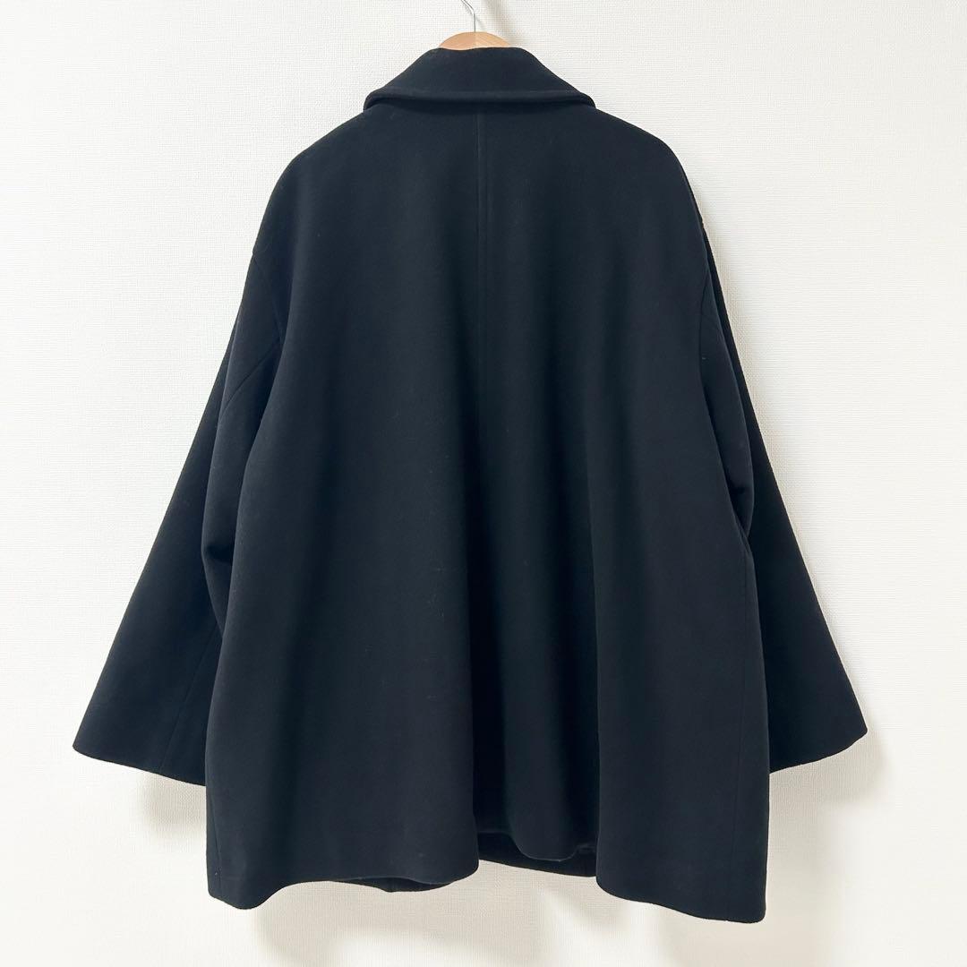 2025AW✨トラディショナル　MALTON PEA COAT ブラック　34