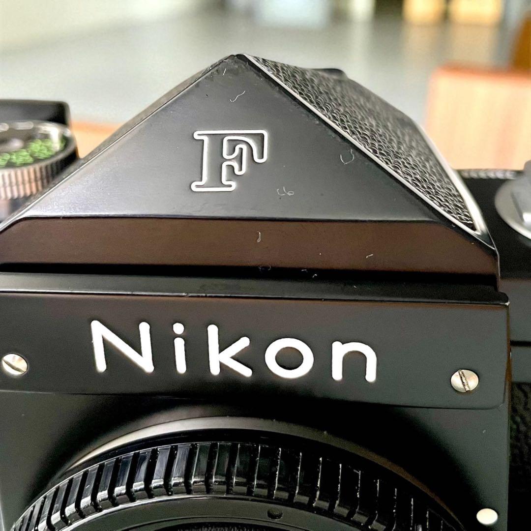 【OH済×コレクターズ未使用品】ニコンFアイレベル　　希少ブラックボディ