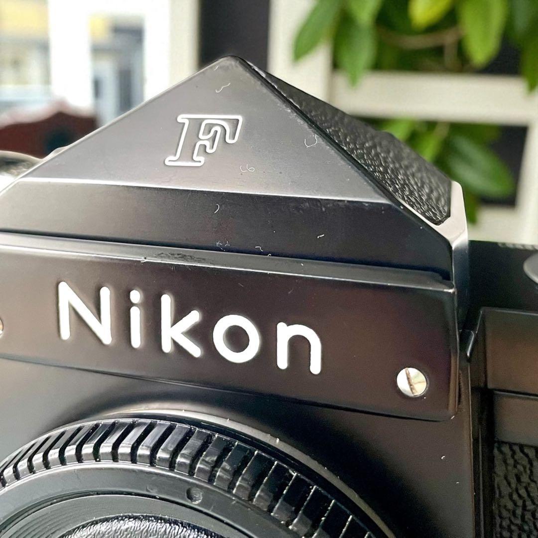 【OH済×コレクターズ未使用品】ニコンFアイレベル　　希少ブラックボディ