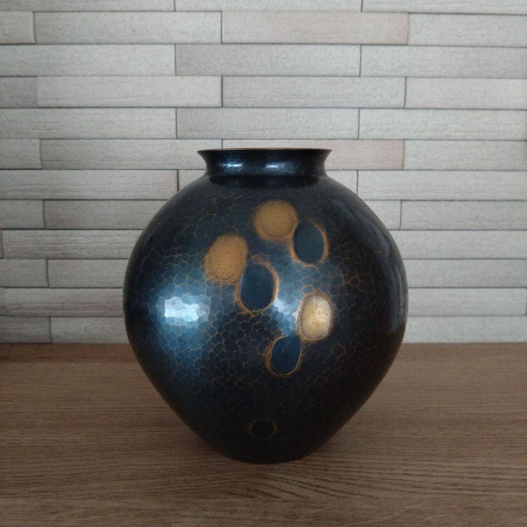 【未使用】玉川堂　銅器　花瓶