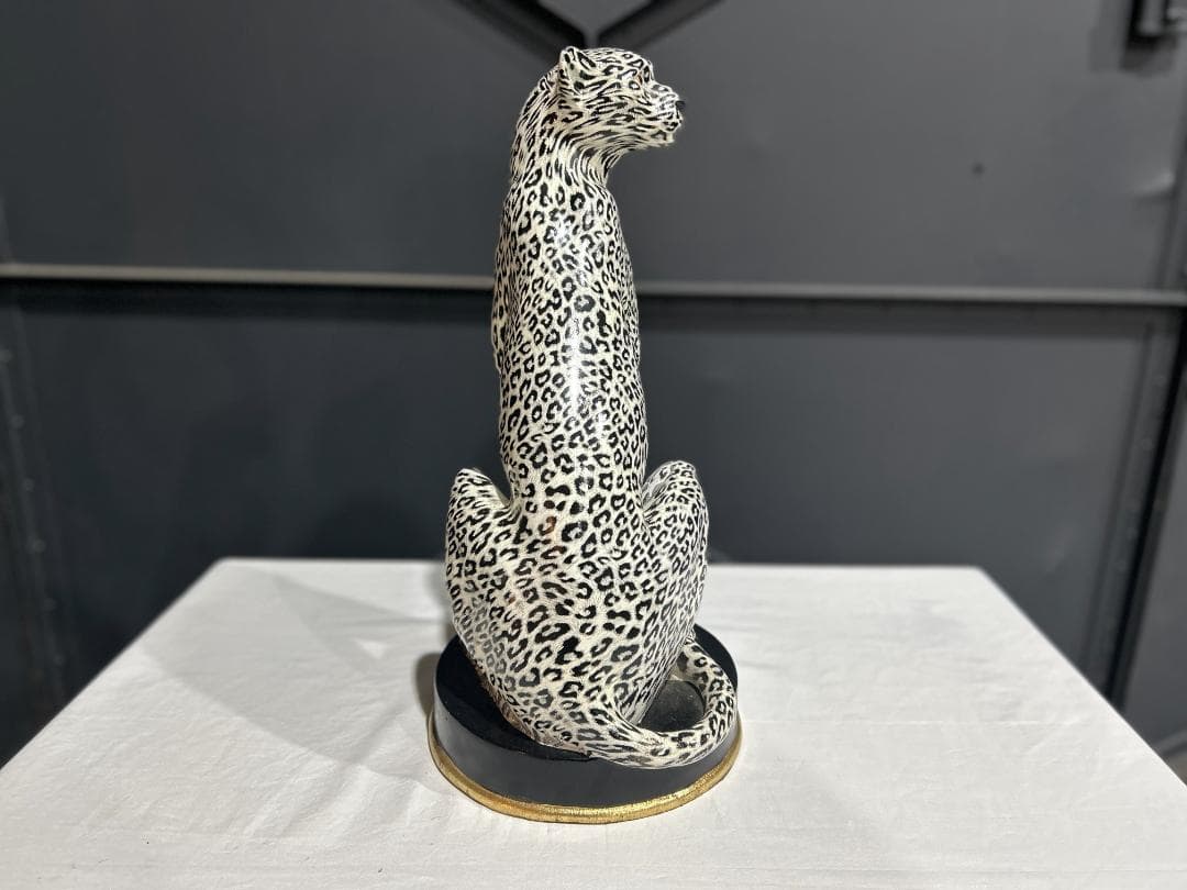 ▲希少品▼ KARE　カレ　チーター　オブジェ　デコフィギア　置物　豹柄