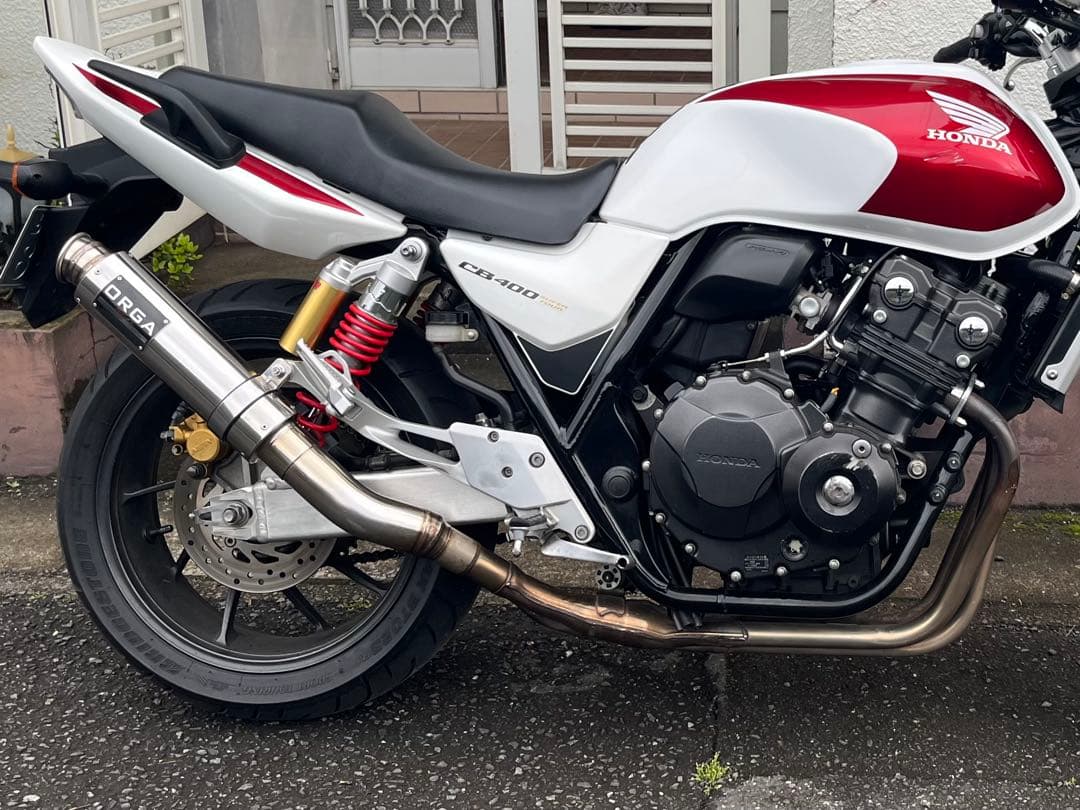 CB400SF ORGA ステンレスアップマフラー