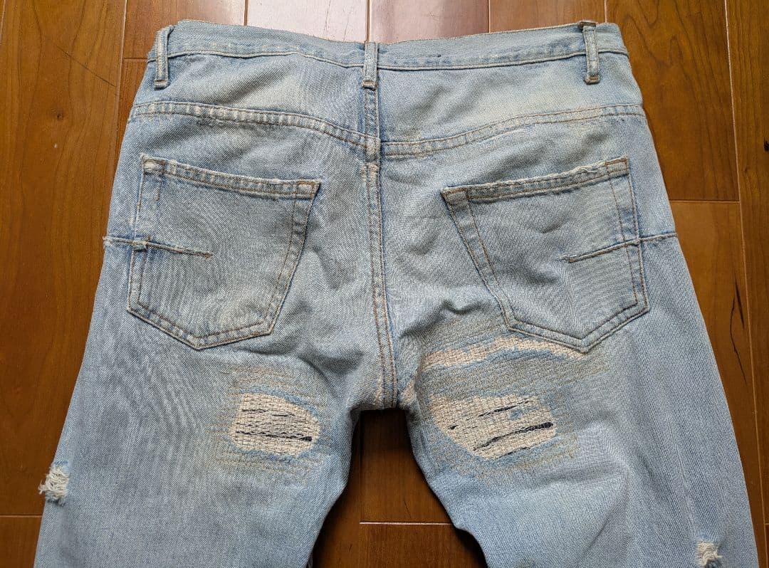 DiorHomme archive【エディ期】【28】ダメージ加工デニム