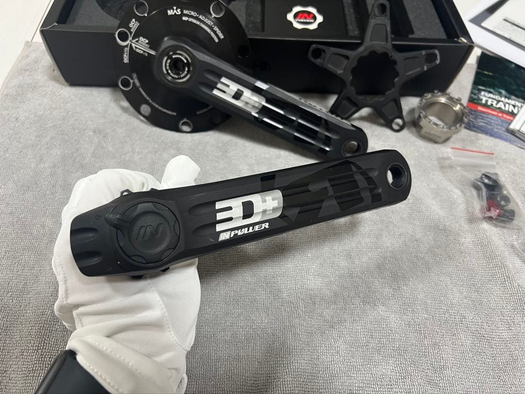 ROTOR IN POWER 3D+ 165mm パワーメーター クランク