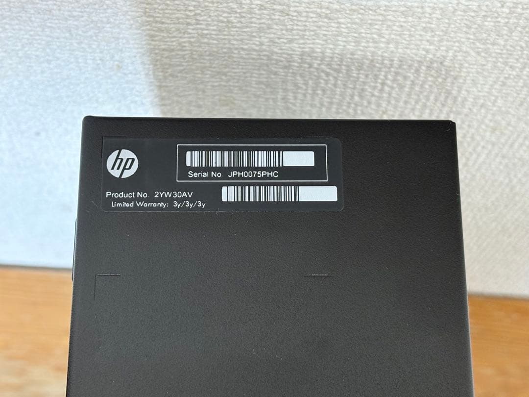 ワークステーション HP Z2 SFF G4 /Xeon E-2224G/SSD 128GB/4GB