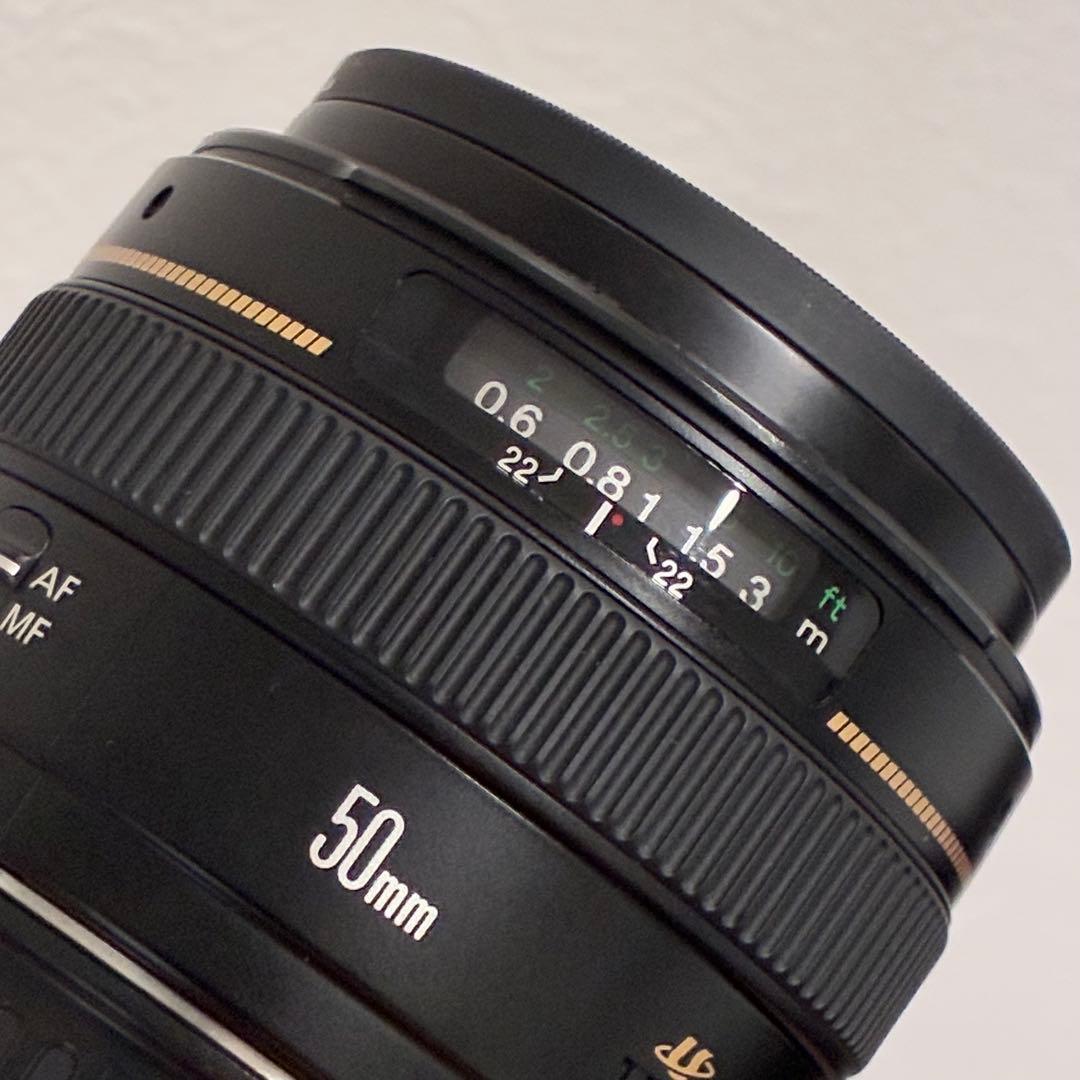 ⭐️極美品⭐️キャノン Canon EF50mm f1.4 USM レンズフード付き