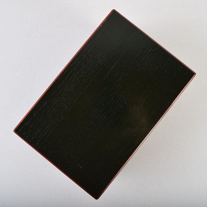 茶道具　青面朱茶箱　茶碗　金蒔絵　棗　香合など　七点　一式　仕覆付　MR9497