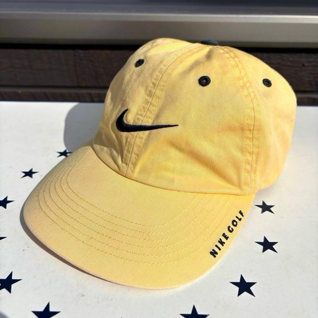 00s 希少カラー 黄色 イエロー ナイキ ゴルフ NIKE GOLF キャップ