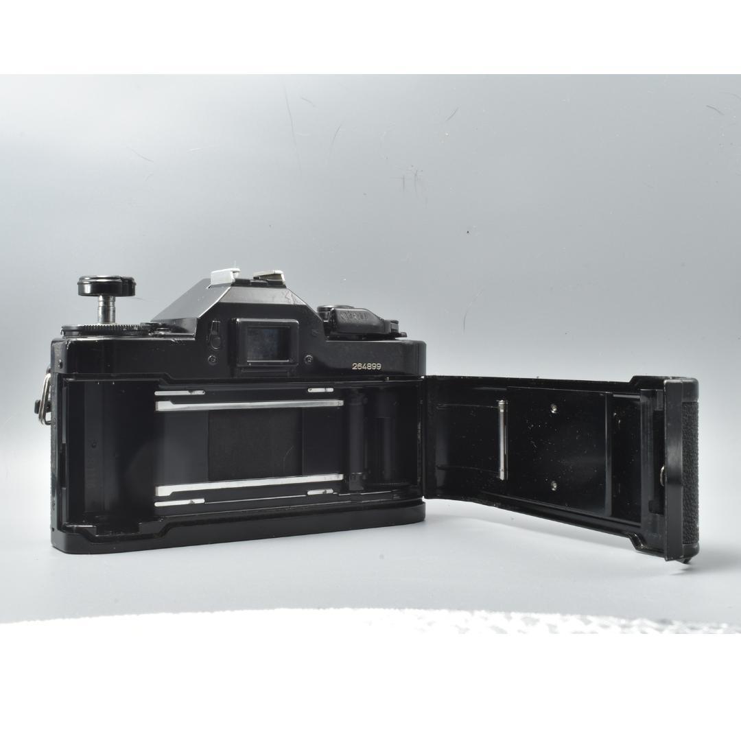 整備済 完動 Canon A-1 ボディ Black 露出計OK AE機能OK