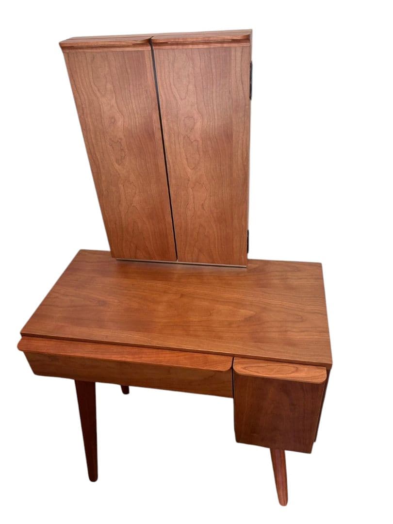 レグナテック ドレッサー ティペットⅡ ブラックチェリー 三面鏡