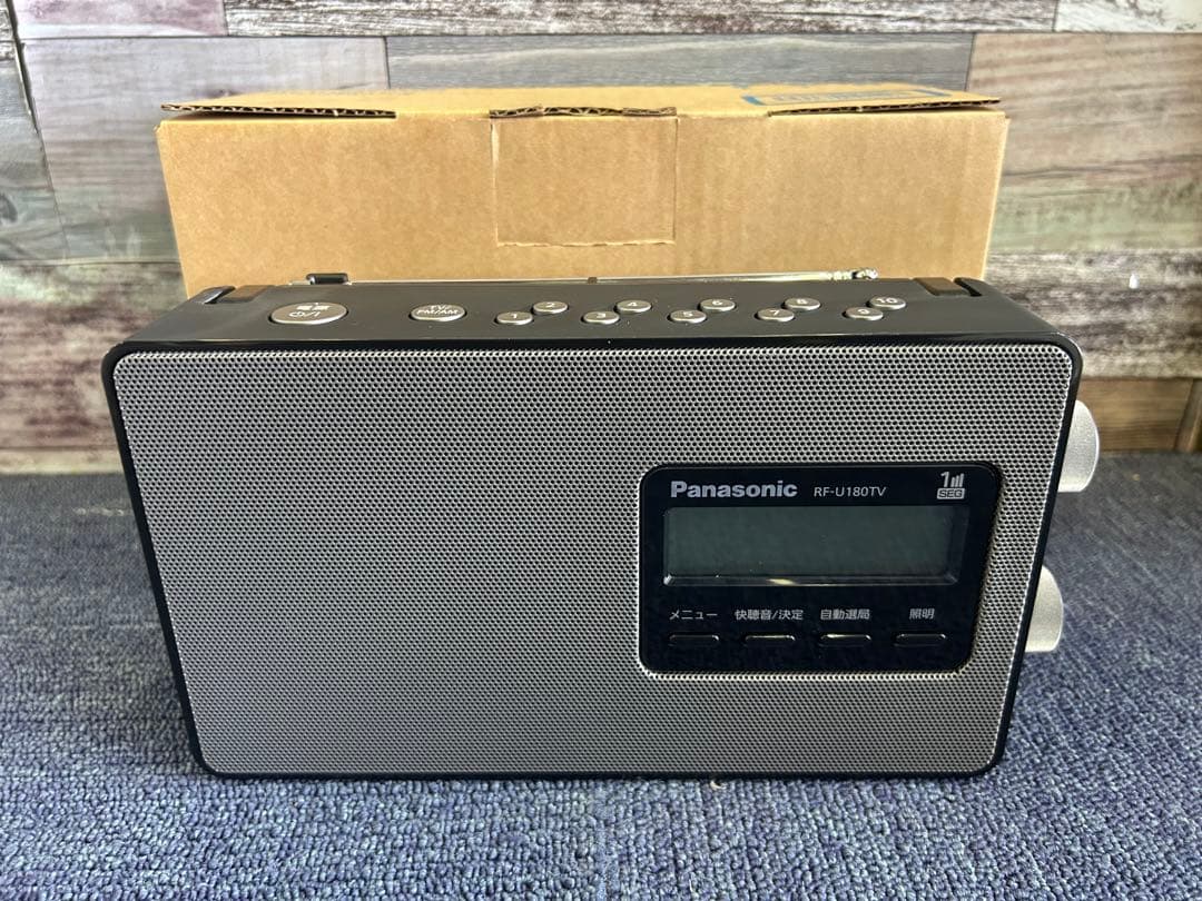 新品 RF-U180TVラジオ ワンセグTV音声/FM-AM/3バンドレシーバー