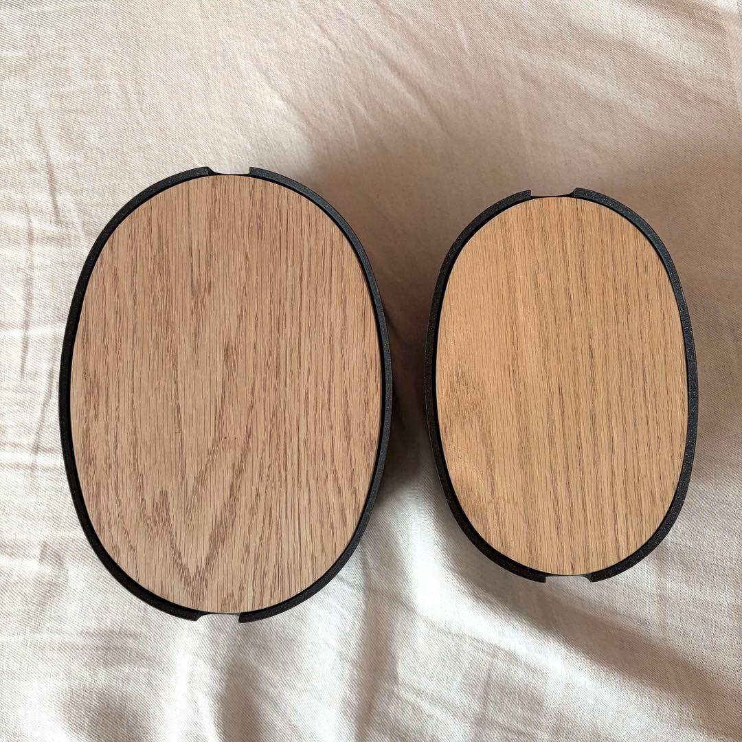 【未使用に近い】ideaco ストーン調オーバルボックス 北欧暮らしの道具店購入