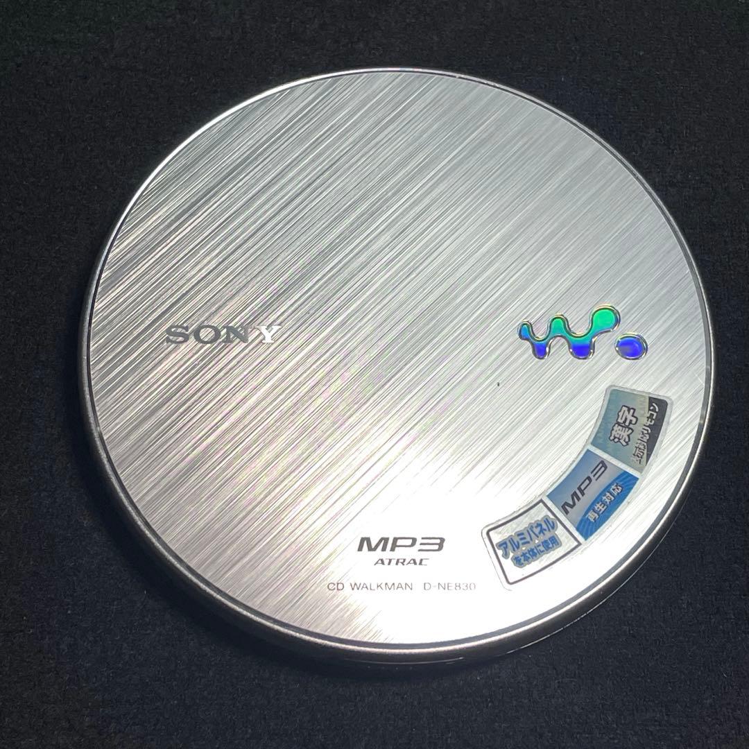 ポータブルプレーヤー CD WALKMAN D-NE830