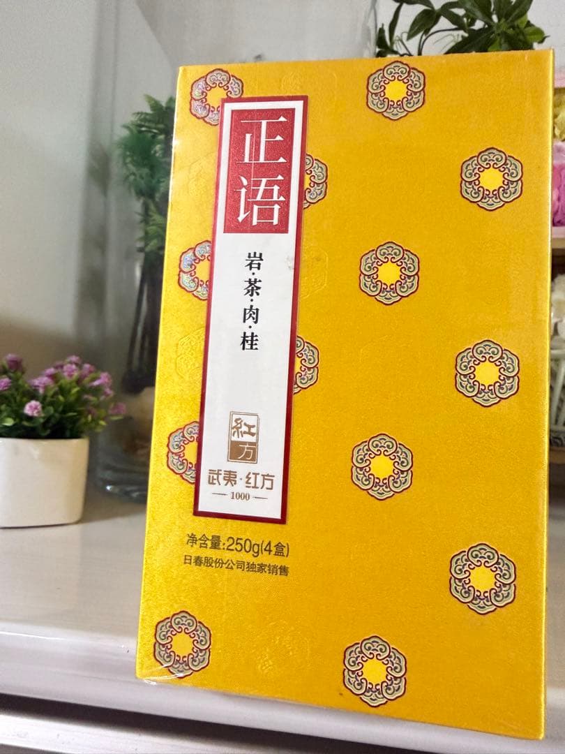 中国茶 武夷岩茶 肉桂 特級品 新品未開封 高級茶