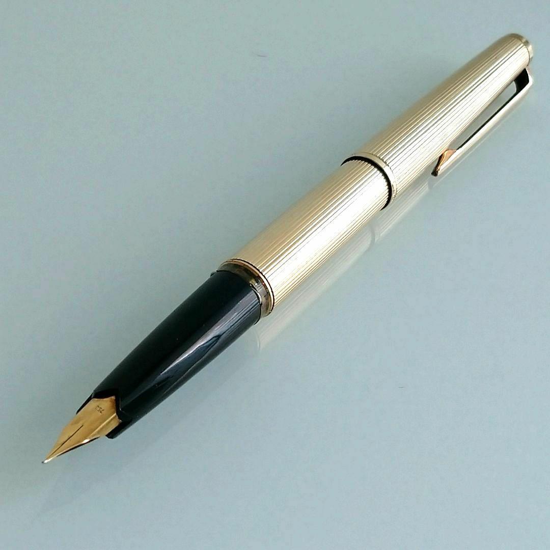 モンブラン　万年筆　＃1246 18k ＋　インク追加可
