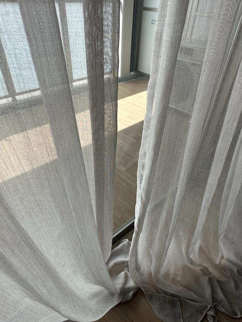 ACTUS アクタス 高級レースカーテン 幅196 x 丈108