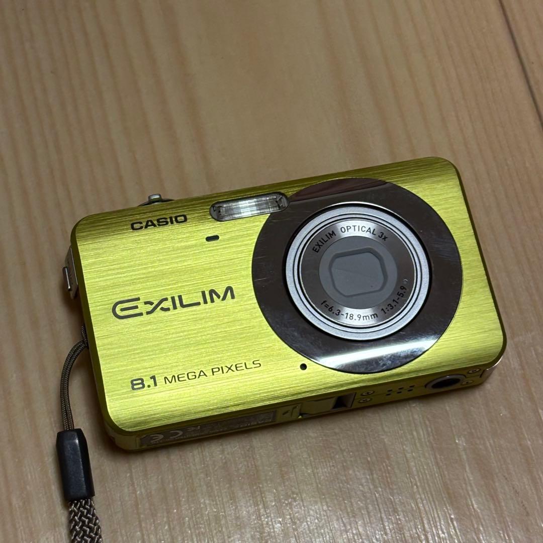 CASIO EXILIM EX-Z80 イエロー カシオ デジカメ　コンデジ