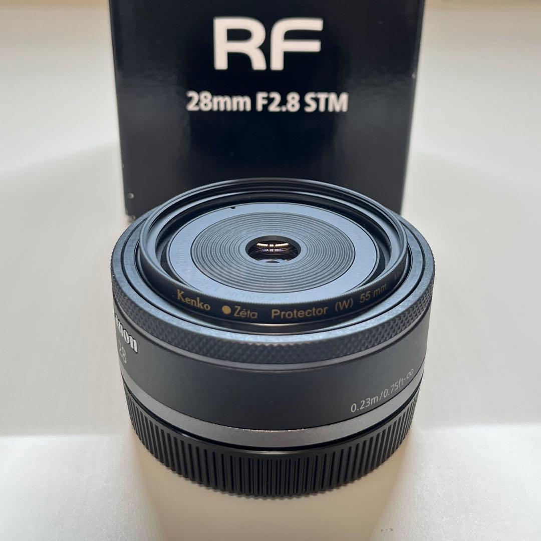 【美品】Canon RF 28mm F2.8 STM 単焦点レンズ