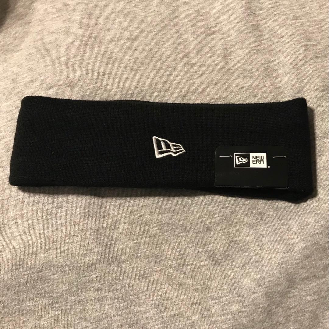 Supreme ブラック シュプリーム　ニューエラ　ヘアバンド　ヘッドバンド