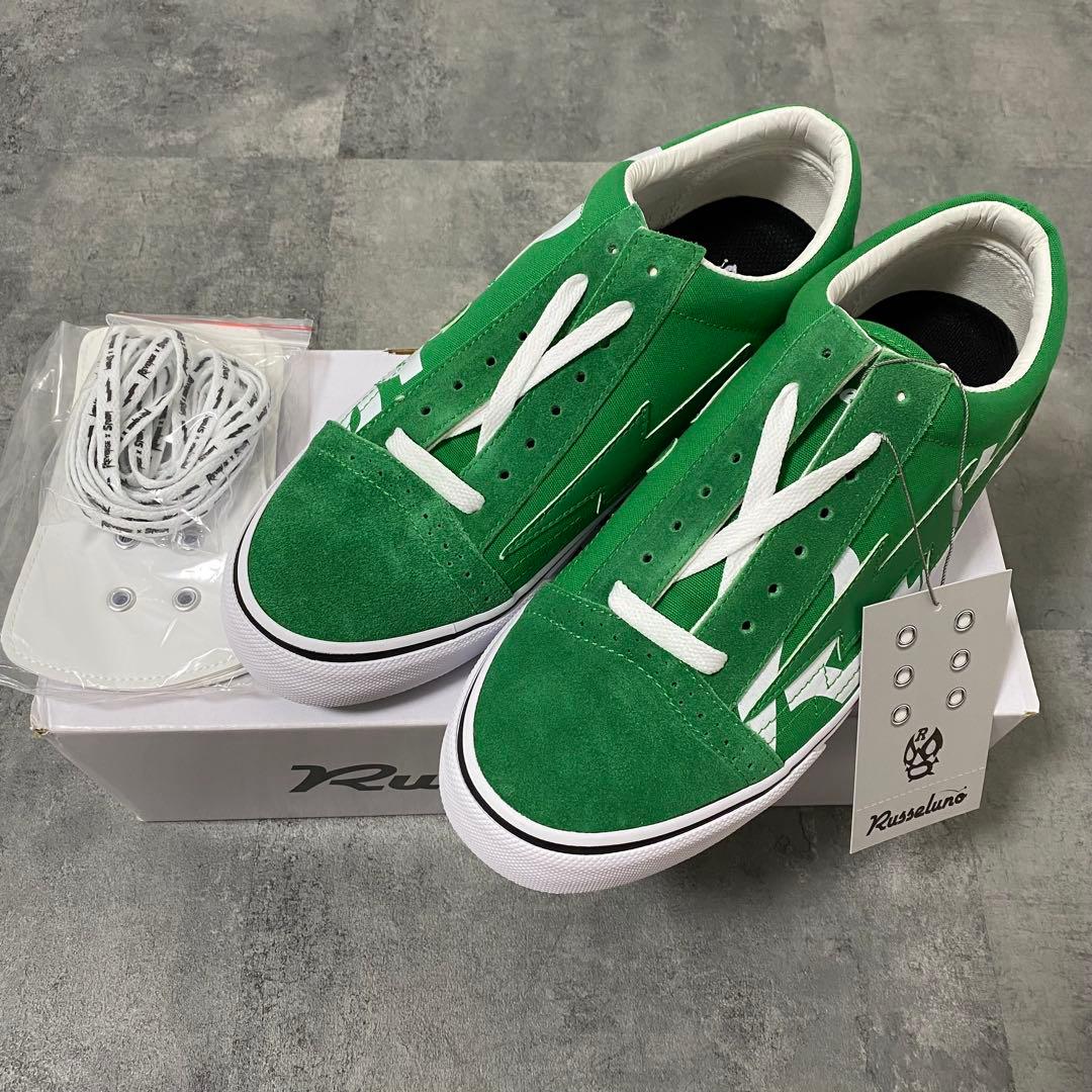 【新品】Russelunoラッセルノ コラボ ゴルフシューズ　グリーン　28cm