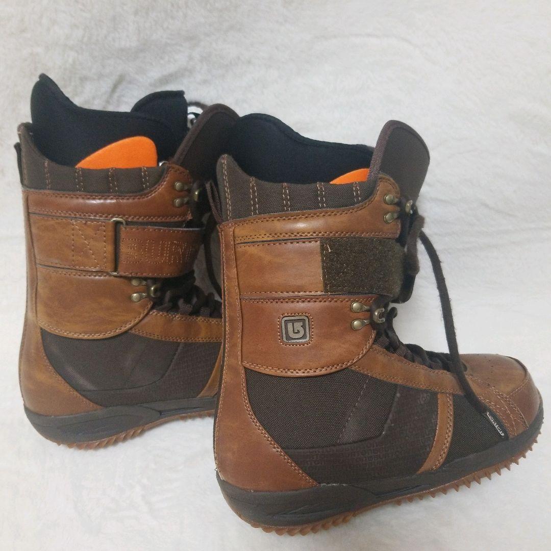 【美品】バートン　BURTON スノーボード　ブーツ　26cm レザー　ブラウン