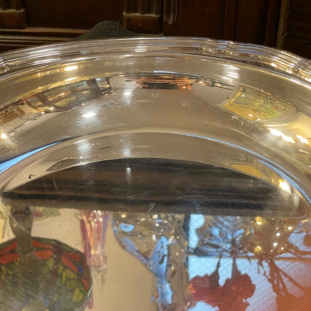 クリストフルChristful シルバープレート 深皿 大皿 ボウル 27cm