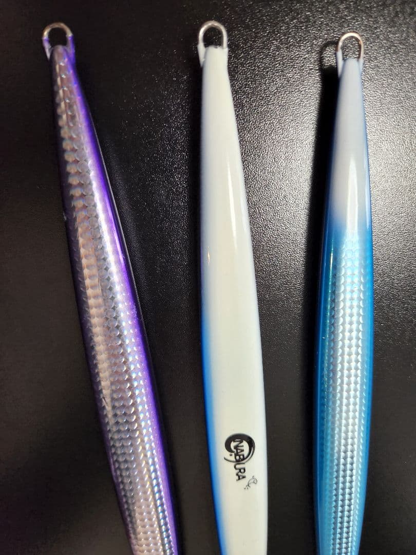 【もりもり】ウロコジグ400g×2本、350g×1本、300g×3本