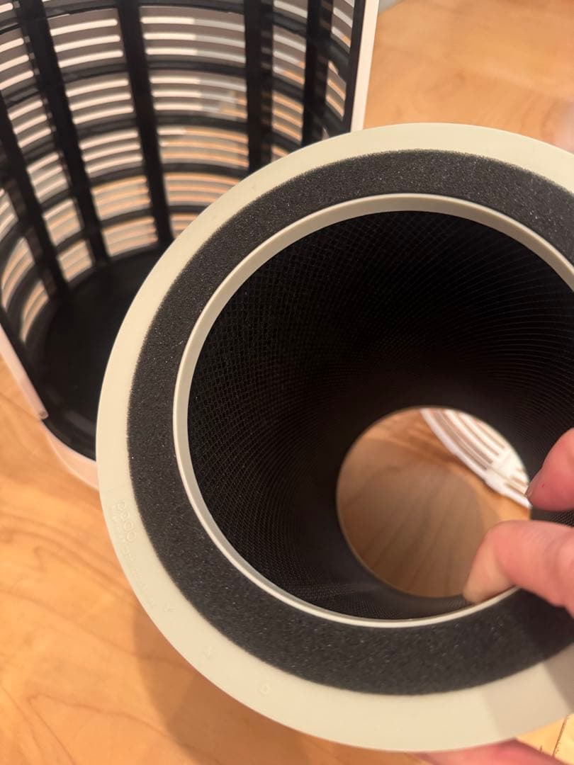 cado 空気清浄機 円筒形 ホワイト