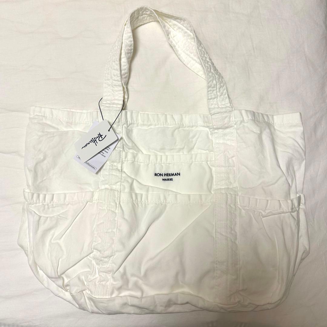新品未使用タグ付き Ron Harman ハワイ限定 バックM ホワイト