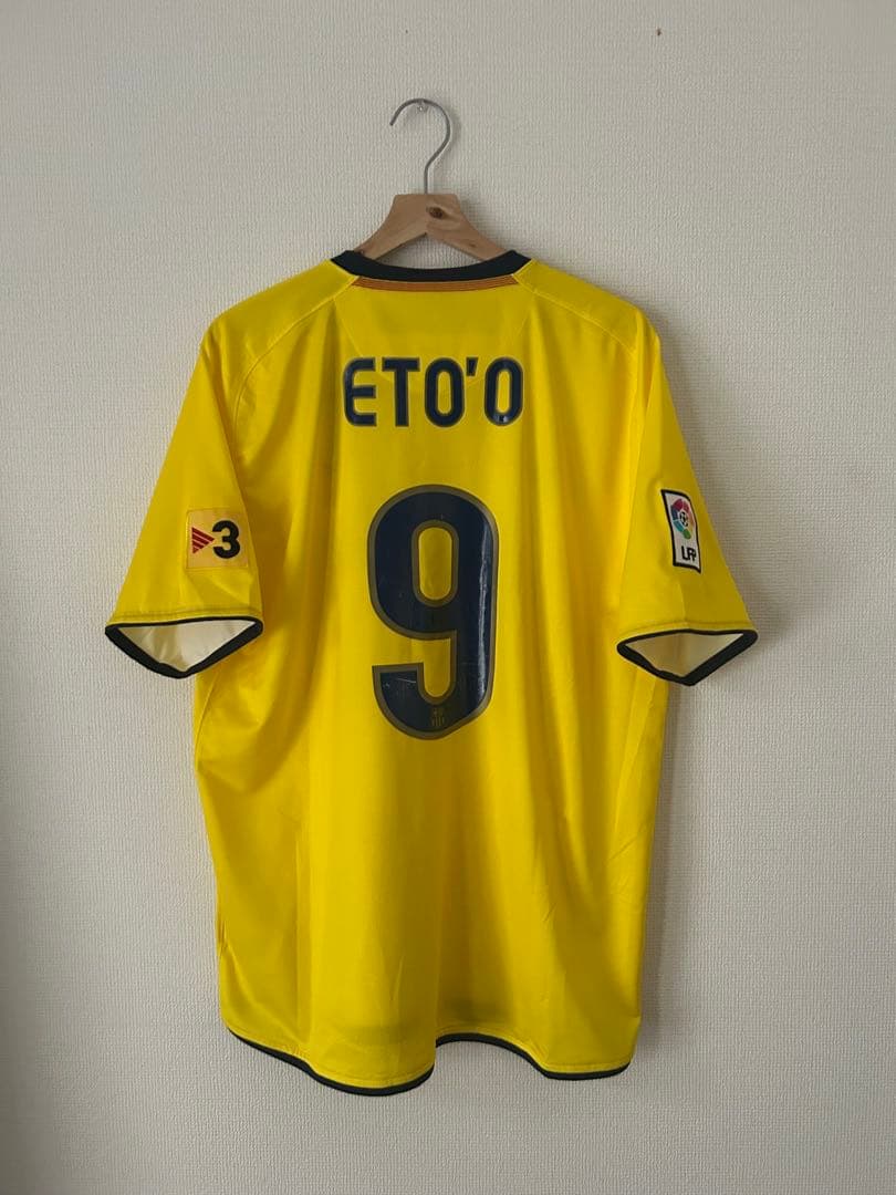 【正規品】バルセロナ #9エトー 08/09 AWAYユニフォーム