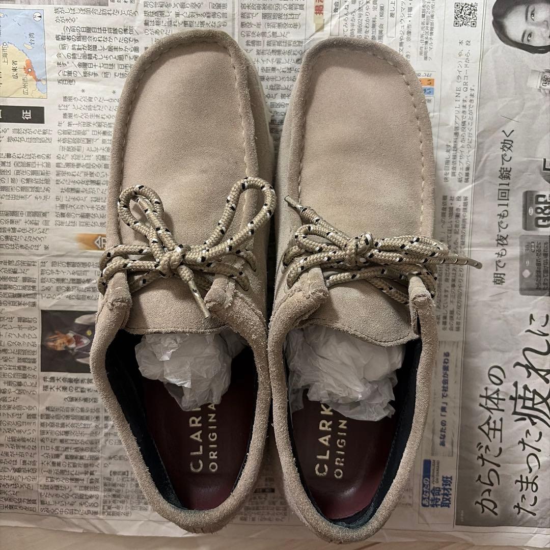 CLARKS ワラビー GORE-TEX ベージュ