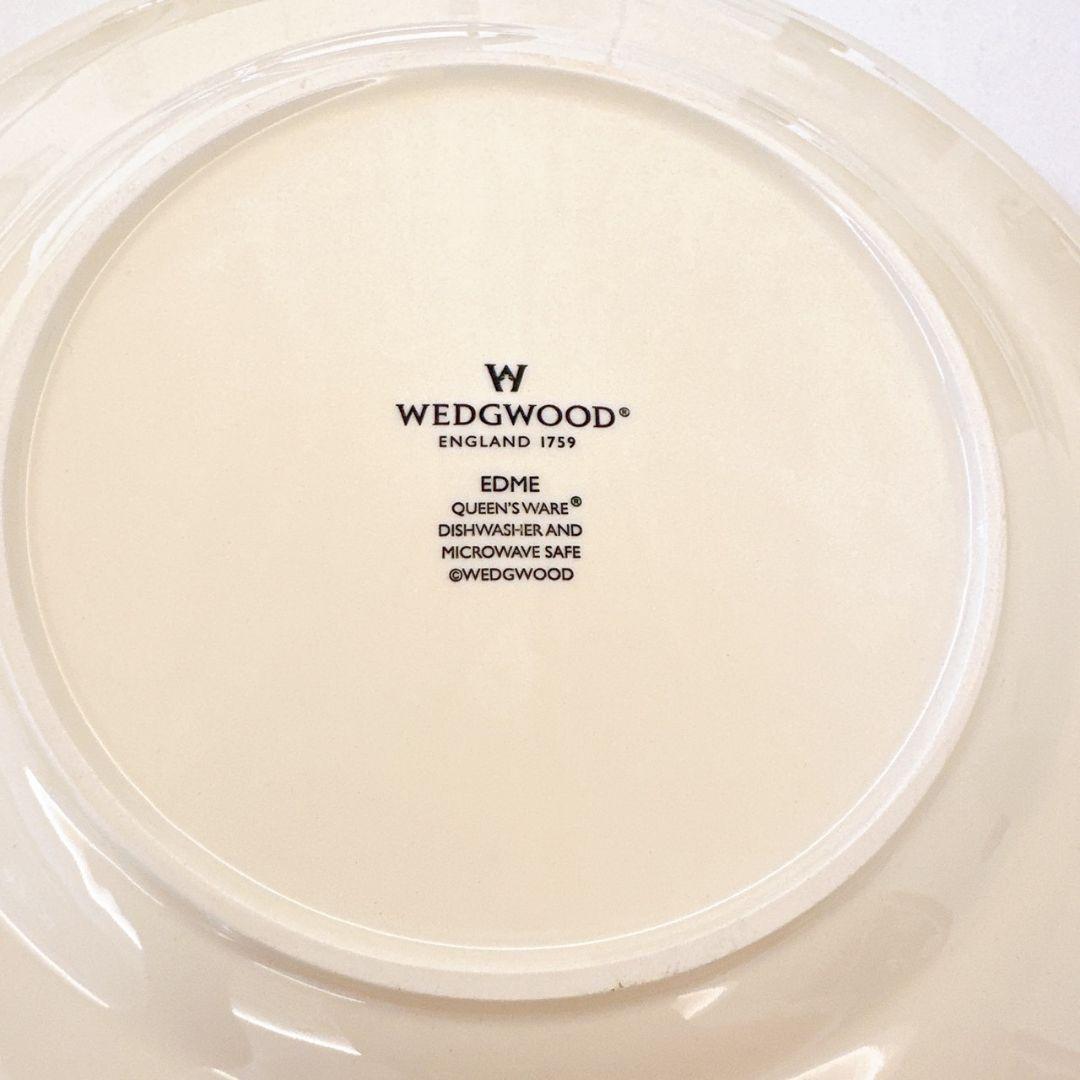 廃盤品 レア エドミー ウェッジウッド クイーンズウェア プレート EDME