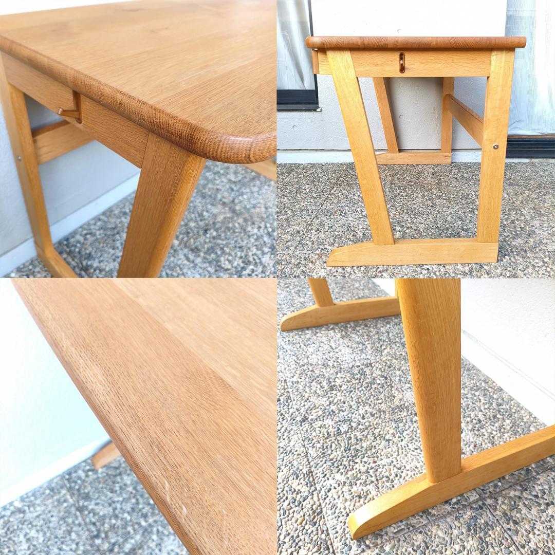 飛騨産業 NH310 デスク 作業机 天然木無垢材 キツツキ 高級家具